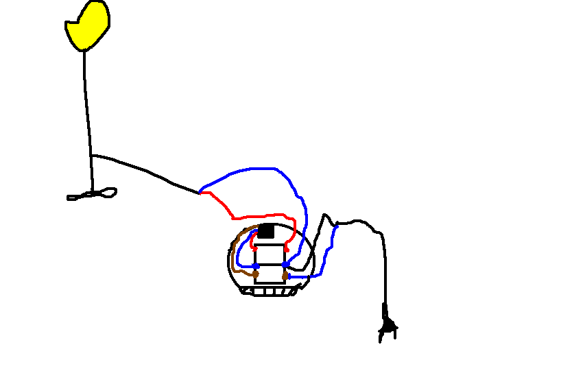 Czujnik ruchu - jak pod�aczy� z lamp�
