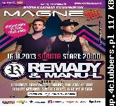 REMADY & MANU-L. @ MAGNES CLUB WTÓREK LIVE SHOW REMADY & MANU-L. @ MAGNES CLUB WTÓREK LIVE SHOW